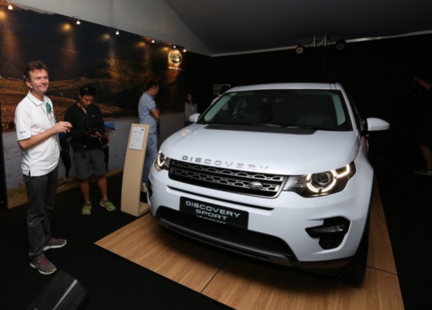 Ian Seggar of Jaguar Land Rover Asia Pacific gave a preview of the soon-to-be-launched Land Rover Discovery Sport